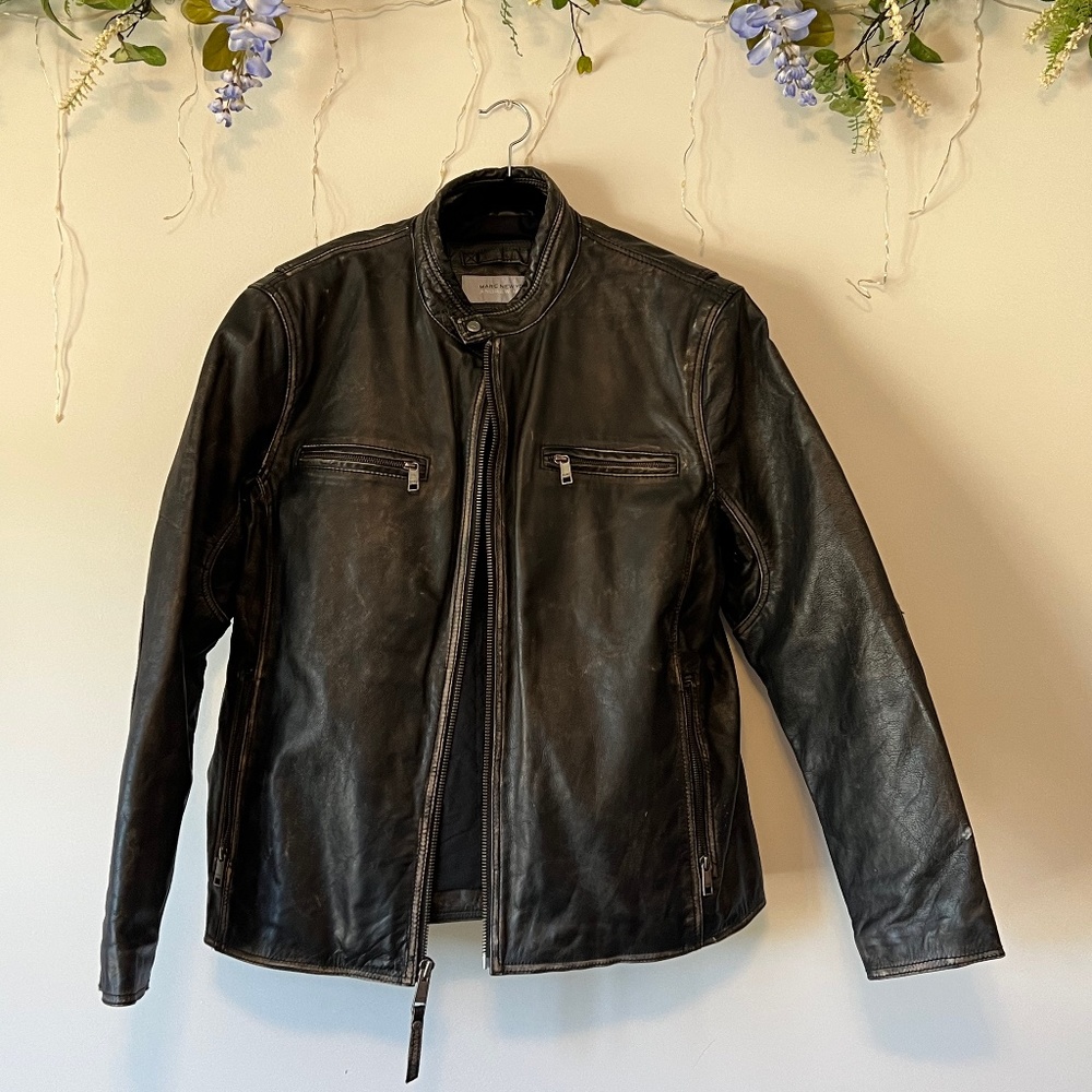 Marc New York - Andrew Marc Leather Jacket - Size XXL